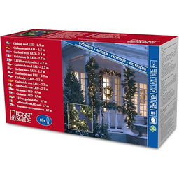 Konstsmide 2707-000 girlanda ze sztucznej choinki 40 LED