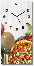Nowoczesny zegar ścienny Pizza