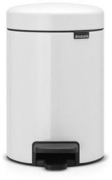 Brabantia Kosz Pedałowy NEWICON 3L White