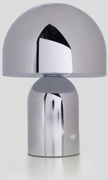 metalowa lampa stołowa typu "grzybek" simatina