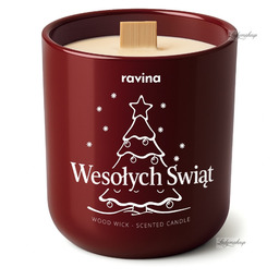Ravina - Wood Wick - Scented Candle -