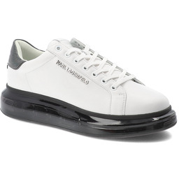 Karl Lagerfeld Białe Sneakersy Męskie Buty Sportowe Premium