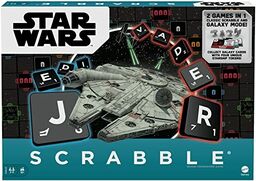 Mattel Games Scrabble Gwiezdne Wojny (D)