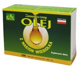 GAL Olej z nasion wiesiołka, 100 kapsułek