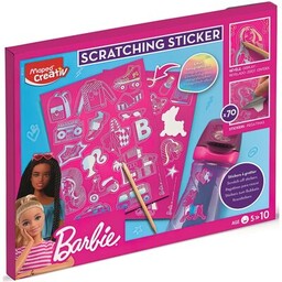 Naklejki MAPED CREATIV Zdrapki Barbie 907075 Zyskaj
