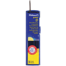 Wkład grafit rysik do ołówka Griffix 3szt PELIKAN