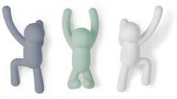 Wieszak na ubrania Buddy Hooks pastela