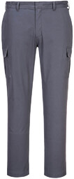 S231 - Bojówki Stretch Slim - antracyt-szary 28