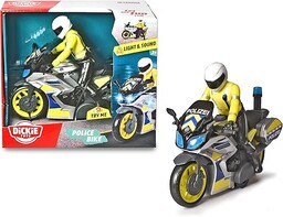Dickie 203712018026, SOS Motocykl policyjny, 17 cm, wersja
