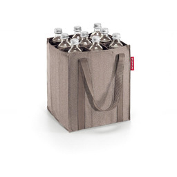Reisenthel Torba na butelki Bottlebag Herringbone mokka