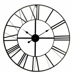 Zegar Ażurowy Metalowy E Clayre & Eef