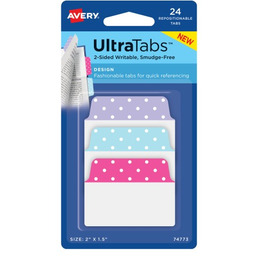 Zakładki indeksujące ze wzorem Avery 74773 - Ultra