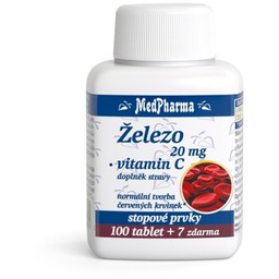 Żelazo + Witamina C - 107 tab.