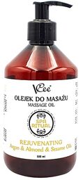 Naturalny wegański olejek do masażu ciała VCee 500