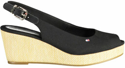 CZARNE BUTY DAMSKIE TOMMY HILFIGER