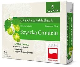 COLFARM SZYSZKA CHMIELU - 30 tabletek