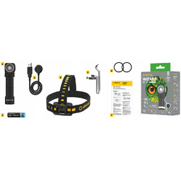 Latarka czołowa Armytek Wizard C2 Wg ciepłe zielone