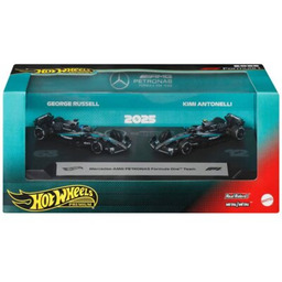 Hot Wheels Zestaw pojazdów Premium Formuła 1 Mercedes-Benz