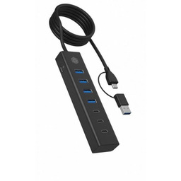 IcyBox Hub IB-HUB1737-C3 7-Port USB 3.2 Gen 1