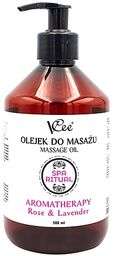 Naturalny wegański olejek do masażu ciała VCee 500