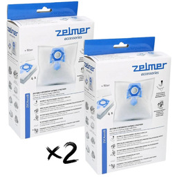 Worki do odkurzaczy ZELMER SAFBAG ZVCA100B 8szt. Oryginał