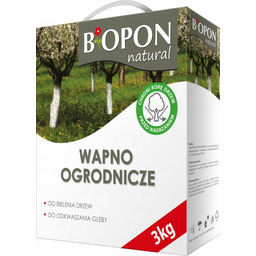 Wapno ogrodnicze do bielenia i odkwaszania gleby BROS