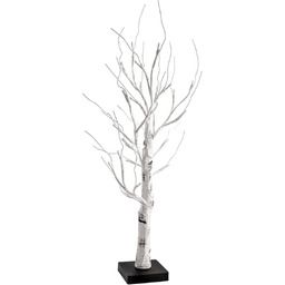 H&h drzewo led biały cm 60