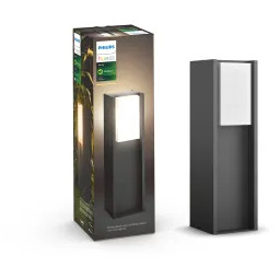 Philips Turaco Hue Pedestal Anthractine 16473/93/P0 Zewnętrzna latarnia