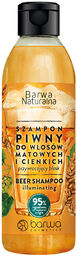 Barwa Naturalna Piwny, szampon przywracający blask 300 ml