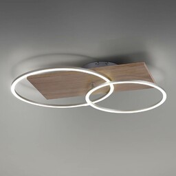 Paul Neuhaus Palma sufitowa LED CCT 2 pierścienie