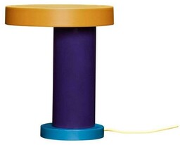 Hübsch - Magic Lampa Stołowa Purple/Petrol/Orange/Yellow