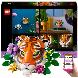 KLOCKI LEGO TYGRYS ART  Kreatywny Zestaw Lego