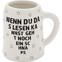 GRUSS & CO Dzbanek z motywem do czytania