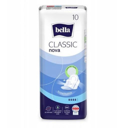 BELLA NOVA CLASIC Podpaski higieniczne, 10 sztuk