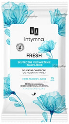 AA - Intymna - Delikatne chusteczki do higieny