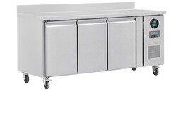Polar Stół mroźniczy przyścienny 3-drzwiowy 417 L,