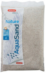 ZOLUX Aquasand Nature kwarc drobnoziarnisty 12 kg (346481)