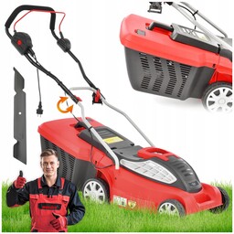 Kosiarka Elektryczna Do Trawy Hecht 1638R Moc 1600W