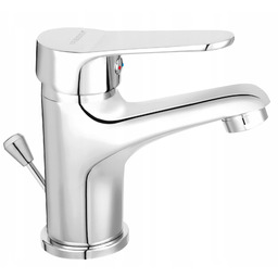 Bateria umywalkowa stojąca Ferro Isso chrom