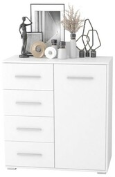 Komoda FRIDA 1D4S-01 Mini Biały