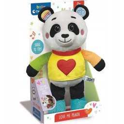 Interaktywna Maskotka Przytulanka Panda Sensoryczna Clementoni