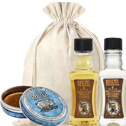 Zestaw prezentowy do stylizacji włosów marki Reuzel -