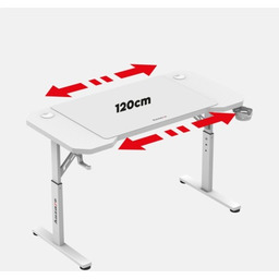 Huzaro Biurko gamingowe Hero 2.6 White 120 cm