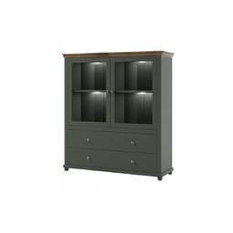 Komoda witryna Helvetia Evora 126 x 42 x