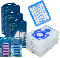 12x WORKI FILTR HEPA DO ODKURZACZA ZELMER ODYSSEY