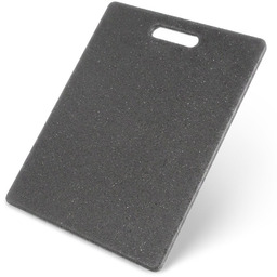 Deska do krojenia plastikowa szara GRANDE 36x27,5 cm
