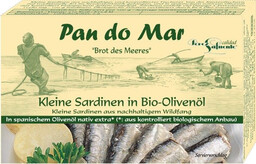 PAN DO MAR Sardynki Europejskie W Bio Oliwie