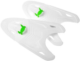 łapki do pływania mad wave freestyle paddles biały