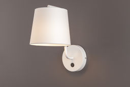 Maxlight CHICAGO W0193 kinkiet lampa ścienna metalowa abażur