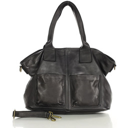 Shopper damski MARCO MAZZINI czarny v169a